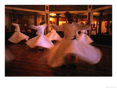 Whirling Dervishes, Istanbul, Turkey by Phil Weymouth Pricing Limited Edition Print image