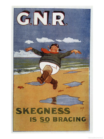 By Rail To Skegness by John Hassall Pricing Limited Edition Print image