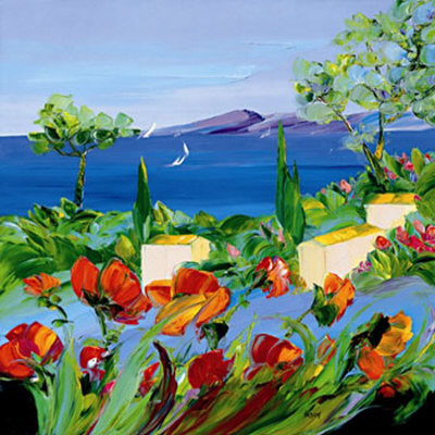 Jardin D'antibes by Veronique Vadon Pricing Limited Edition Print image