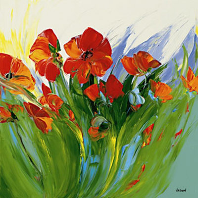 Coquelicots by Veronique Vadon Pricing Limited Edition Print image