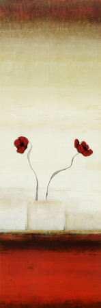 Potted Poppies by Lisa Ridgers Pricing Limited Edition Print image