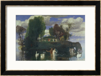 The Island Of Life by Arnold Bocklin Pricing Limited Edition Print image