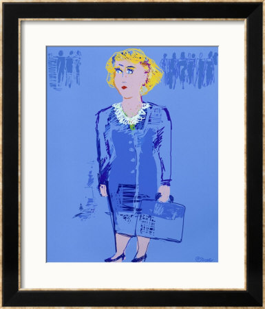 Business Woman by Diana Ong Pricing Limited Edition Print image