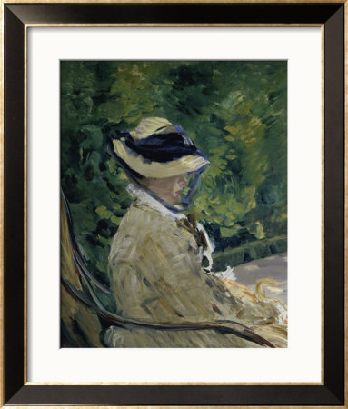 Madame Manet At Bellevue by Edouard Manet Pricing Limited Edition Print image