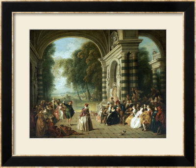 The Pleasures Of The Ball by Jean-Baptiste Pater Pricing Limited Edition Print image