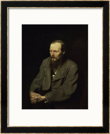 Portrait Of The Fyodor Dostojevsky by Vasili Grigorevich Perov Pricing Limited Edition Print image