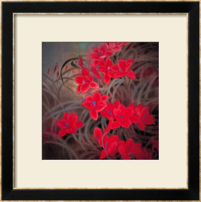 Chinese Hibiscuses by Minrong Wu Pricing Limited Edition Print image