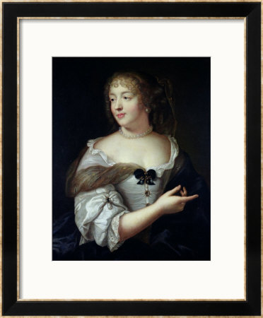 Portrait Of Marie De Rabutin-Chantal, Madame De Sevigne (1626-96) by Claude Lefebvre Pricing Limited Edition Print image