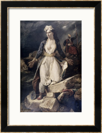 Greece Expiring by Eugene Delacroix Pricing Limited Edition Print image