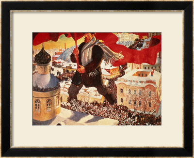 The Bolshevik, 1920 by Boris Kustodiyev Pricing Limited Edition Print image