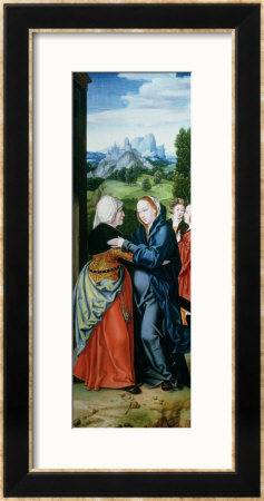 The Visitation by Bartholomaeus Bruyn Pricing Limited Edition Print image