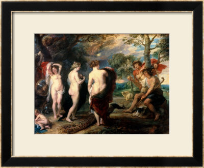 The Judgement Of Paris, Circa 1632-35 by Peter Paul Rubens Pricing Limited Edition Print image