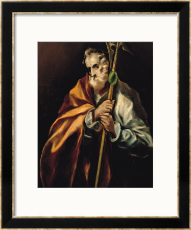 St. Jude Thaddeus, 1606 by El Greco Pricing Limited Edition Print image