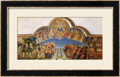 The Last Judgement, Altarpiece From Santa Maria Degli Angioli, Circa 1431 by Fra Angelico Pricing Limited Edition Print image