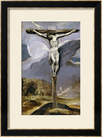 Christ On The Cross by El Greco Pricing Limited Edition Print image