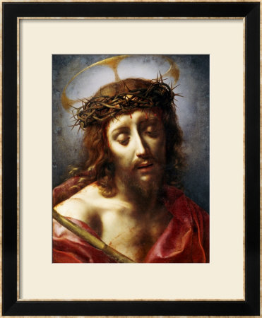 Christ As The Man Of Sorrows by Carlo Dolci Pricing Limited Edition Print image