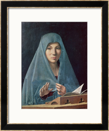 The Annunciation, 1474-75 by Antonello Da Messina Pricing Limited Edition Print image