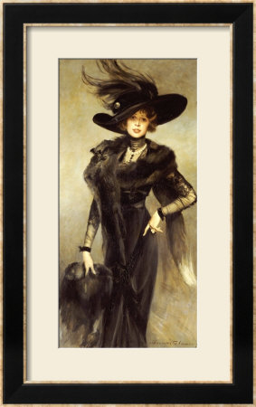 Fashionable Beauty by Francois Flameng Pricing Limited Edition Print image