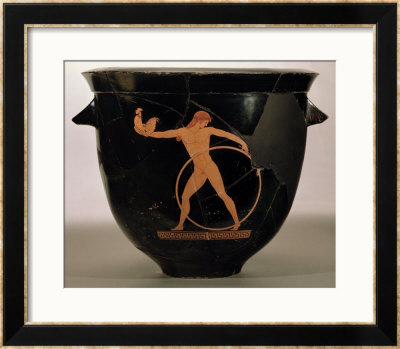 Attic Red-Figure Bell Krater Depicting Ganymede, Greek, Circa 500-480 Bc by Berlin Painter Pricing Limited Edition Print image