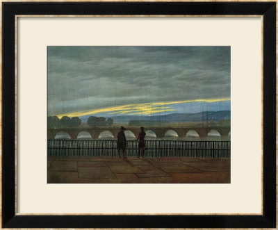 August Bridge In Dresden by Caspar David Friedrich Pricing Limited Edition Print image