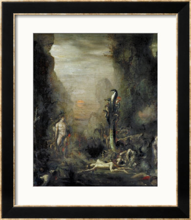 Hercules And The Lernaean Hydra, After Gustave Moreau, Circa 1876 by Narcisse Berchere Pricing Limited Edition Print image