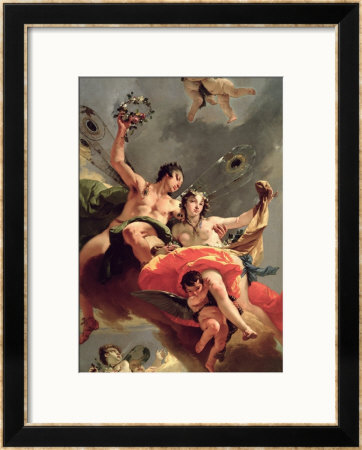 Zephyr And Flora by Giovanni Battista Tiepolo Pricing Limited Edition Print image