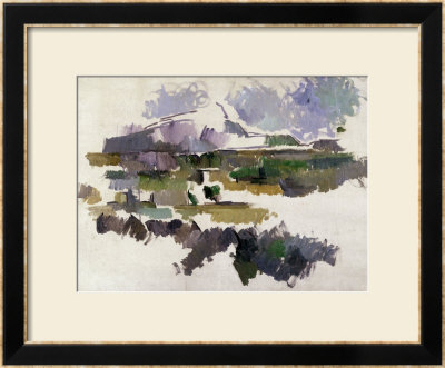 Montagne Sainte-Victoire, 1904-05 by Paul Cezanne Pricing Limited Edition Print image