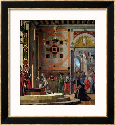 The Departure Of The English Ambassadors, From The St. Ursula Cycle, 1498 by Vittore Carpaccio Pricing Limited Edition Print image
