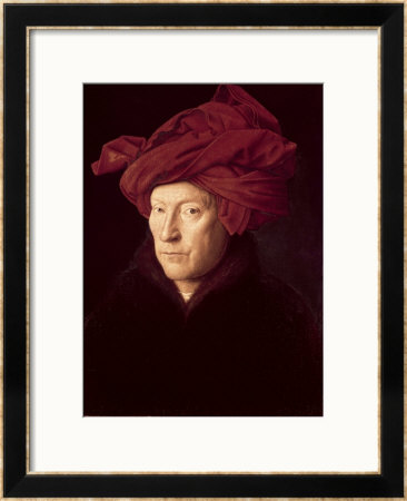 Portrait Of A Man In A Turban by Jan Van Eyck Pricing Limited Edition Print image