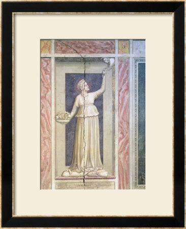 Charity, Circa 1305 by Giotto Di Bondone Pricing Limited Edition Print image
