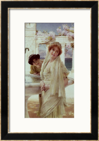 A Difference Of Opinion by Sir Lawrence Alma-Tadema Pricing Limited Edition Print image