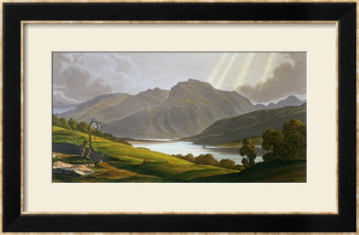 Ben Nevis, Plate Xii From Scenery Of The Grampian Mountains, Exhibited 1811, Published 1819 by George Fennel Robson Pricing Limited Edition Print image