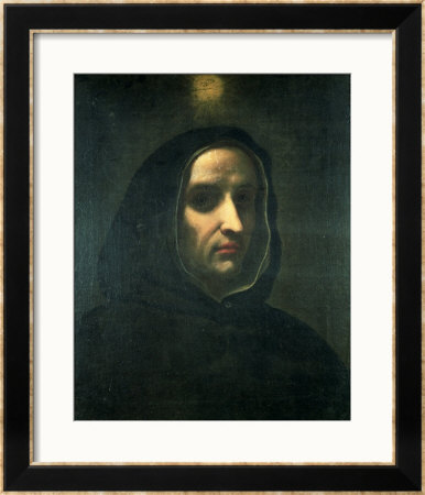 Portrait Of Fra Angelico by Carlo Dolci Pricing Limited Edition Print image