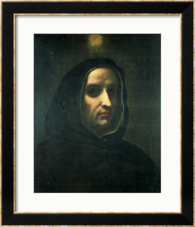 Portrait Of Fra Angelico by Carlo Dolci Pricing Limited Edition Print image