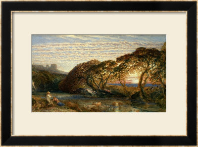 The Shadowy Stream by Samuel Palmer Pricing Limited Edition Print image