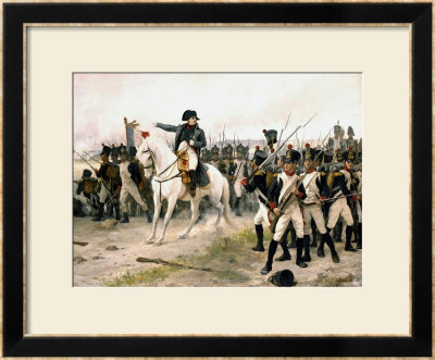 Napoleon At The Battle Of Friedland by Edouard-Bernard-Debat Ponsan Pricing Limited Edition Print image