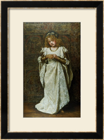 The Child Bride, 1883 by John Collier Pricing Limited Edition Print image