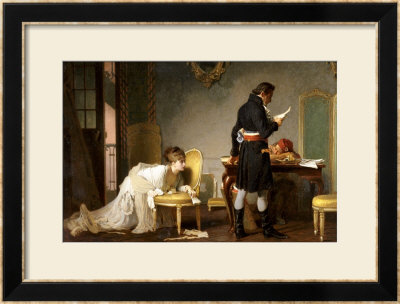 The Letter, 1877 by Marcus Stone Pricing Limited Edition Print image