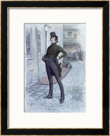 Mr. Alfred Jingle by Frederick Barnard Pricing Limited Edition Print image