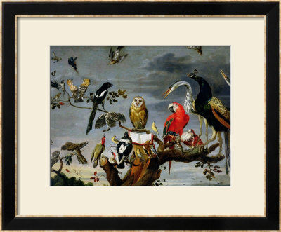 Concert Of Birds by Frans Snyders Pricing Limited Edition Print image