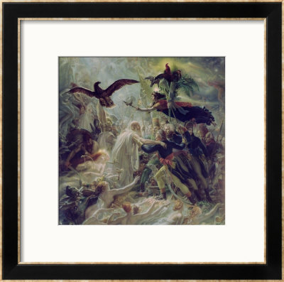 The Apotheosis Of The French Heros Who Died For Their Country During The War For Freedom 1800-1802 by Anne-Louis Girodet De Roussy-Trioson Pricing Limited Edition Print image