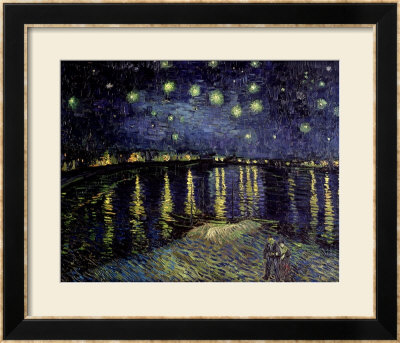 Starry Night Over The Rhone, Circa 1888 by Vincent Van Gogh Pricing Limited Edition Print image