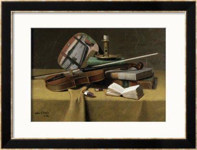 Japanese Fan, Violinand Books by John Frederick Peto Pricing Limited Edition Print image