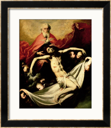 The Trinity, Circa 1635 by Jusepe De Ribera Pricing Limited Edition Print image