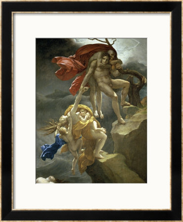 Scene De Deluge by Anne-Louis Girodet De Roussy-Trioson Pricing Limited Edition Print image