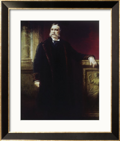 Chester A Arthur, (1830-1886) by Daniel Huntington Pricing Limited Edition Print image