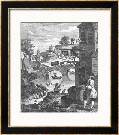 The Importance Of Knowing Perspective, 18Th Century by William Hogarth Pricing Limited Edition Print image