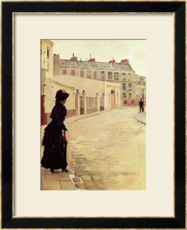 Waiting, Rue De Chateaubriand, Paris by Jean Béraud Pricing Limited Edition Print image