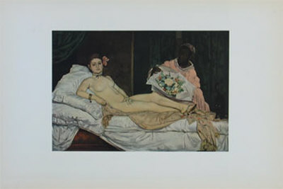 Olympia by Edouard Manet Pricing Limited Edition Print image