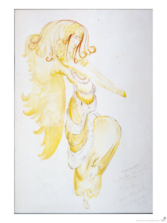Costume Design For Les Sylphides I by Boris Anisfeld Pricing Limited Edition Print image